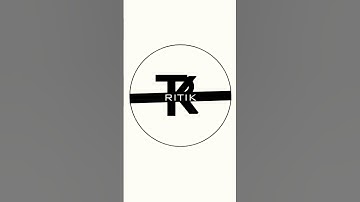 RITIK name logo design #short #trending