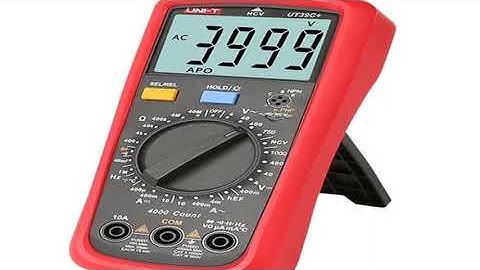 UNI T Digital Multimeter UT39A+ UT39C+ Manual Range Electrician Multimetro Capac