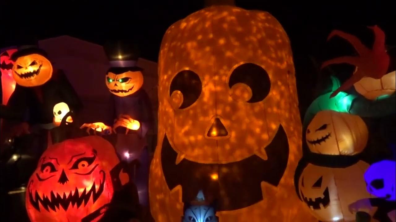 🎃🦇2022 Madison Halloween Displays YouTube