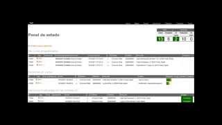 Panel de Administración y Monitoreo de Servicios sistema TASI.wmv screenshot 1