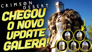 CHEGOU A NOVA ATUALIZAÇÃO 1.12 DE CRIMSON DESERT COM NOVI...