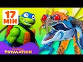 Tmnt mega mutant monster toys mashup  17 minute compilation  toymation