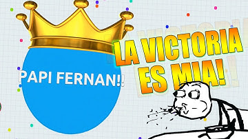 LA VICTORIA ES MIA!! - Agar.io | Fernanfloo