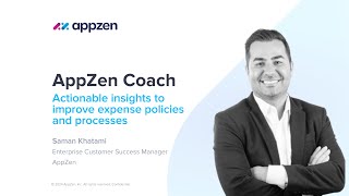 AppZen Coach: Actionable insights to improve expense policies & processes