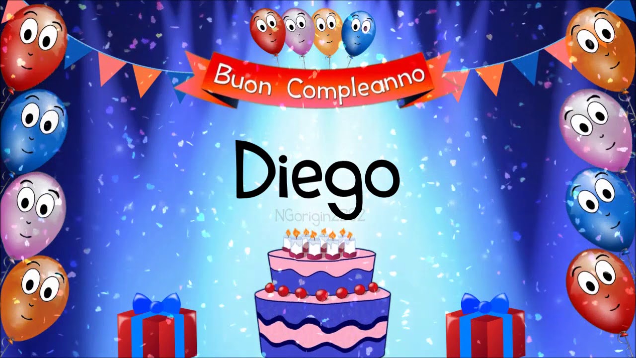 Tanti Auguri Di Buon Compleanno Diego Youtube