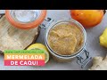 MERMELADA CRUDA DE CAQUI | Cómo hacer mermelada sin azúcar | Receta de mermelada raw