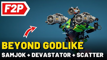 Samjok Devastator Scatter - War Robots Free to Play Gameplay (No Commentary) WR F2P