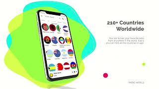 Radio World 60,000+ Worldwide Radio Stations in single App. screenshot 1