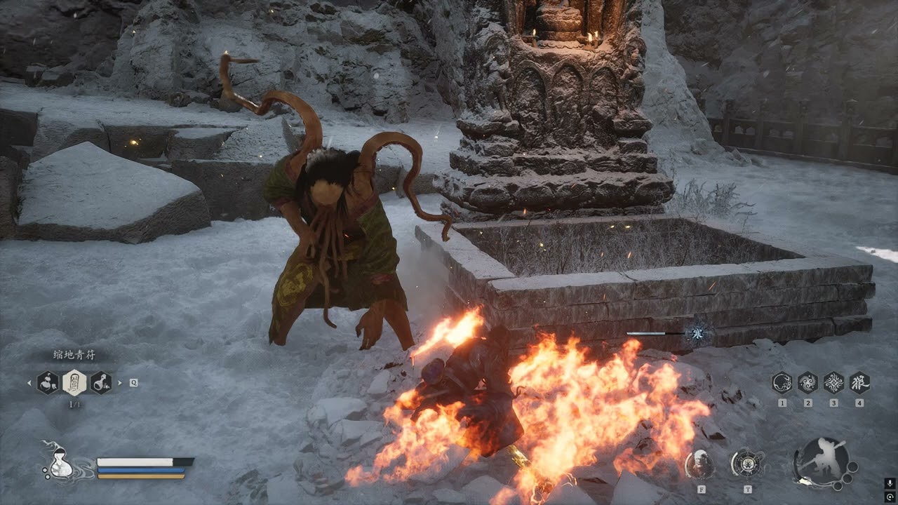 Black Myth Wukong -Monk From The Sea-Defeat BOSS 50 - Chapter 3