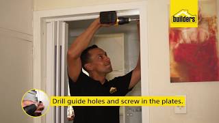 How to Install a Bathroom Folding Door