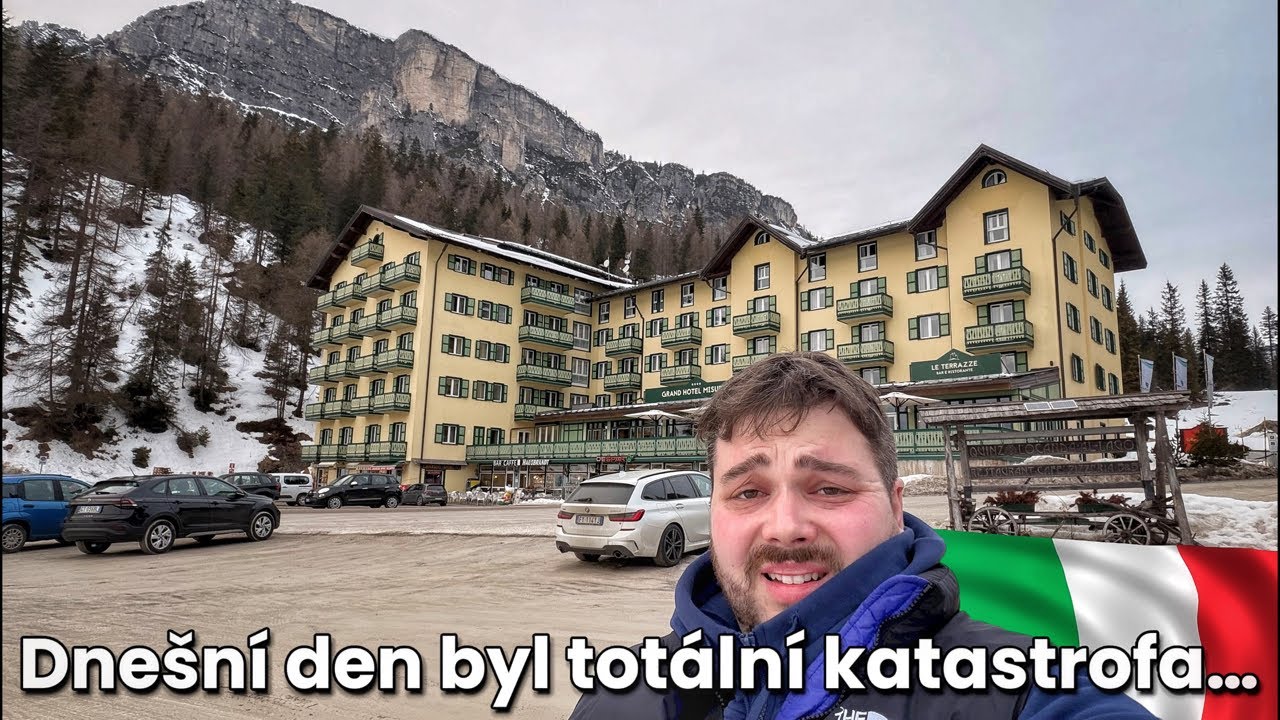 Dneska jsem to celé po….🇮🇹ŽIVĚ Hotel Misurina, Tyrolsko