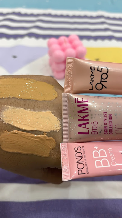 Lakme CC Cream Lakme 9to5 Foundation Pond’s BB Cream #pondsbbcream #lakme #makeupshorts #shortsindia
