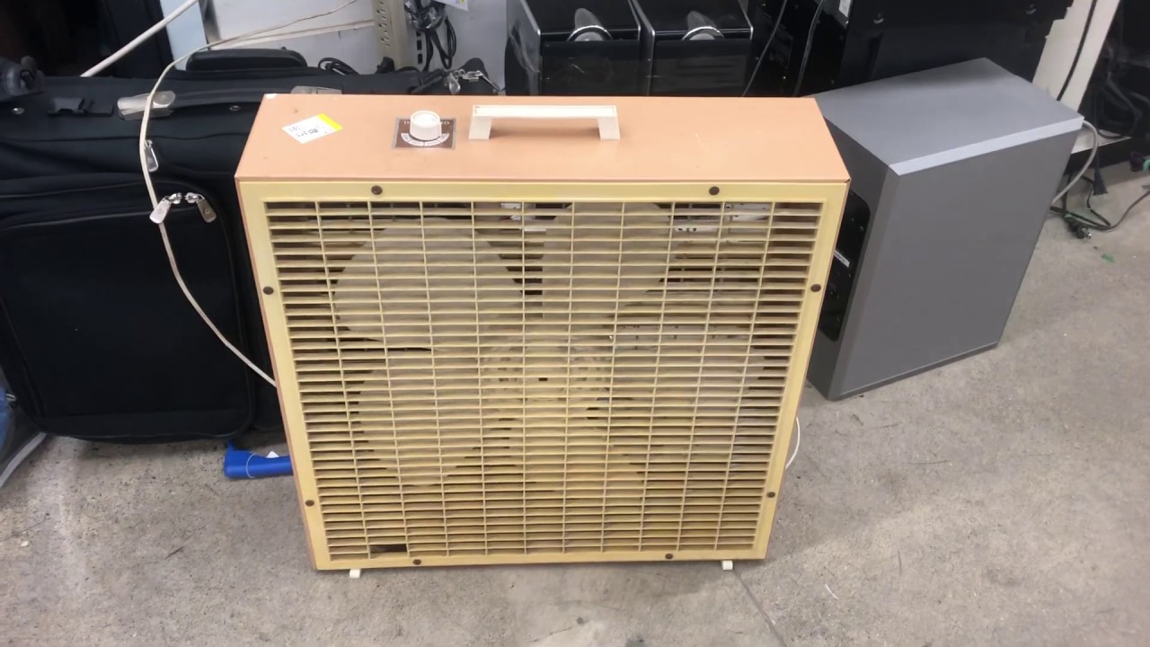Lakewood Box Fan - YouTube