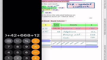 Bank Reconciliation Statement | Edexcel Accounting June 2022 QP1 | Full Solution & Explanation