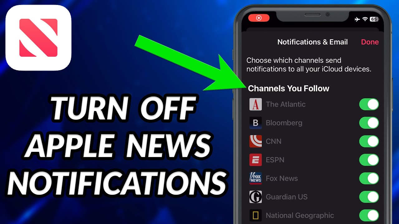How To Turn Off Apple News Notifications