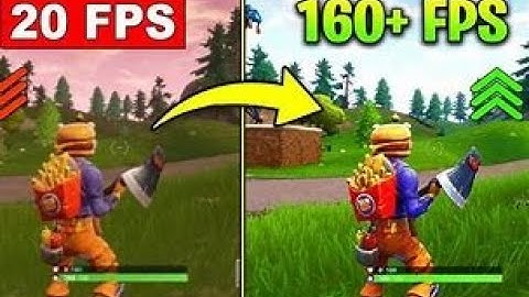 HOW TO BOOST FPS & REDUCE INPUT DELAY ON FORTNITE PC! CHAPTER 2 SEASON 2 1