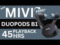 Mivi DuoPods B1 Earbuds Only @899/- 🔥 Best TWS Earbuds Under 1000 @Bisnu