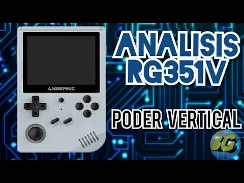Comprar Consola Retro Portátil Anbernic RG351V - En Madera