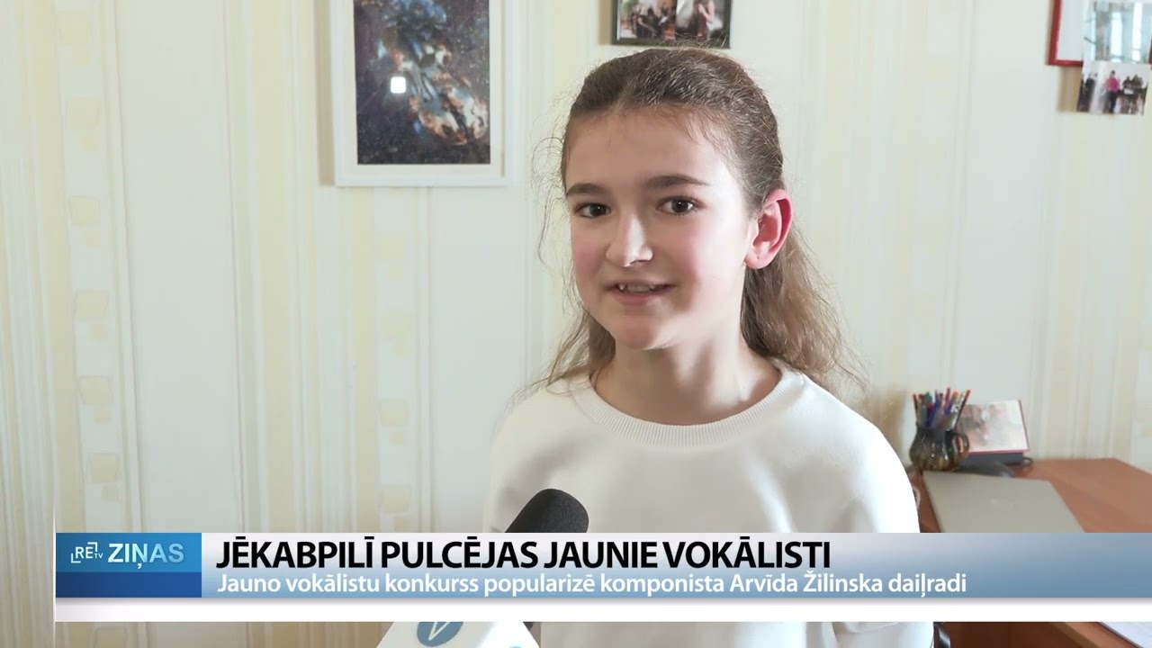 Jēkabpilī izskanējis Arvīda Žilinska jauno vokālistu konkurss