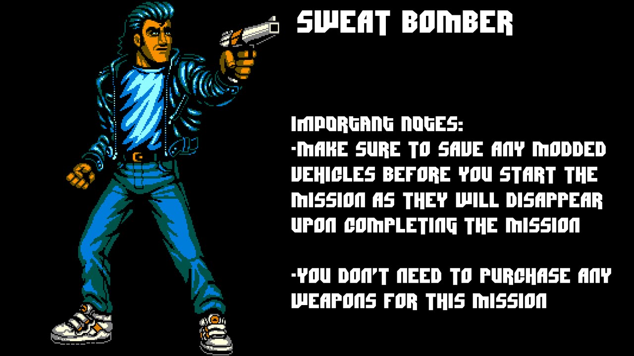 Retro City Rampage DX 'Sweat Bomber' Walkthrough