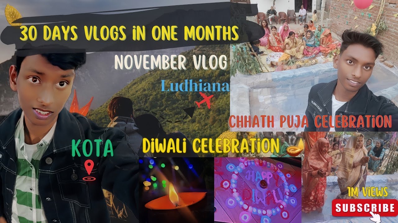 30 Days in November: A Mesmerizing Vlog Journey Across India 🇮🇳  #IndiaVlog #Travel #NovemberInIndia