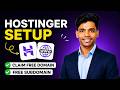 How to Claim Free Domain & Subdomain | Install WordPress in Hostinger | Hostinger Hosting Setup 2026