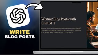 How to Use ChatGPT to Write Blog Posts in Minutes in SECONDS!