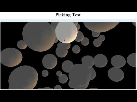 Testing Picking in PhiloGL