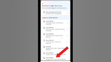 how to logout Facebook on another device | how to see who is using my Facebook account. #facebook