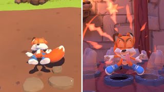 Super Lucky Tale\/New Super lucky Tale - Lucky's Sane Death Animations\&Other Death Animations