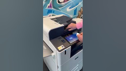 How to clean the Scanner Glass on your Xerox? #howto #xerox #printer #machine #scan