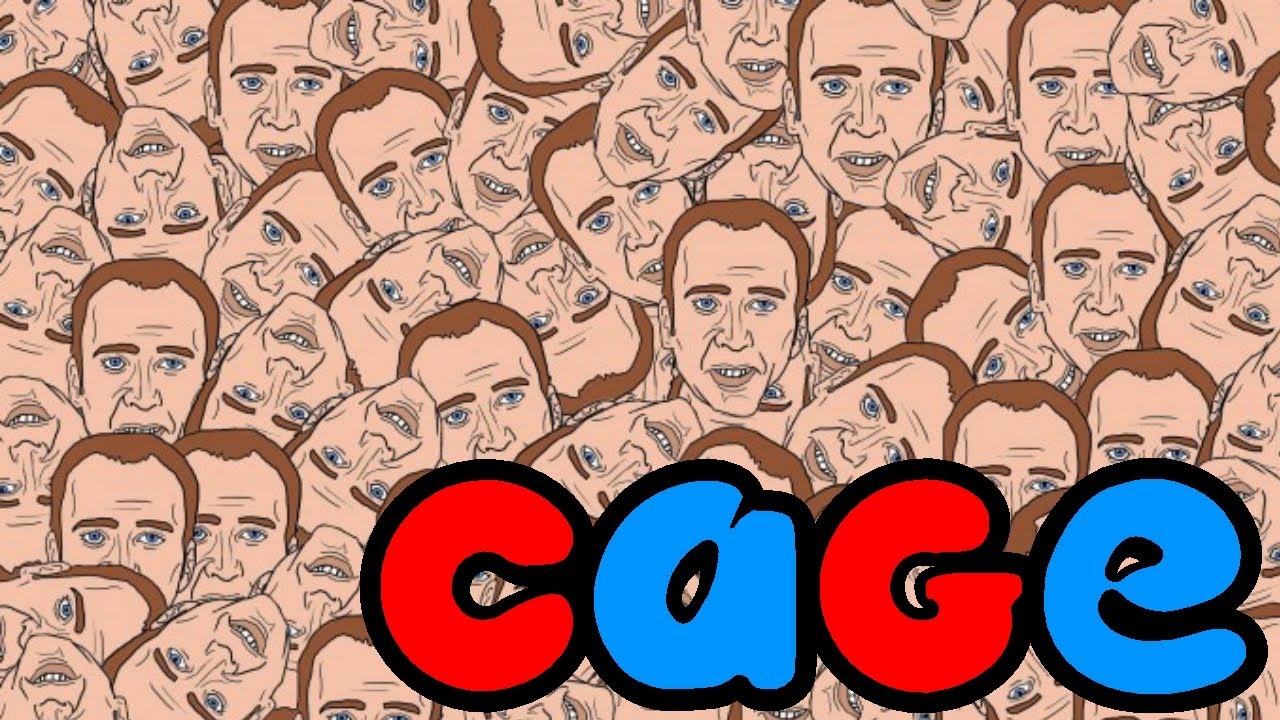 The Many Faces Of Nicolas Cage Youtube