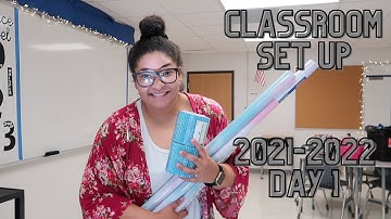 Classroom SetUp 2021-2022: Day 1 || RevUp Science