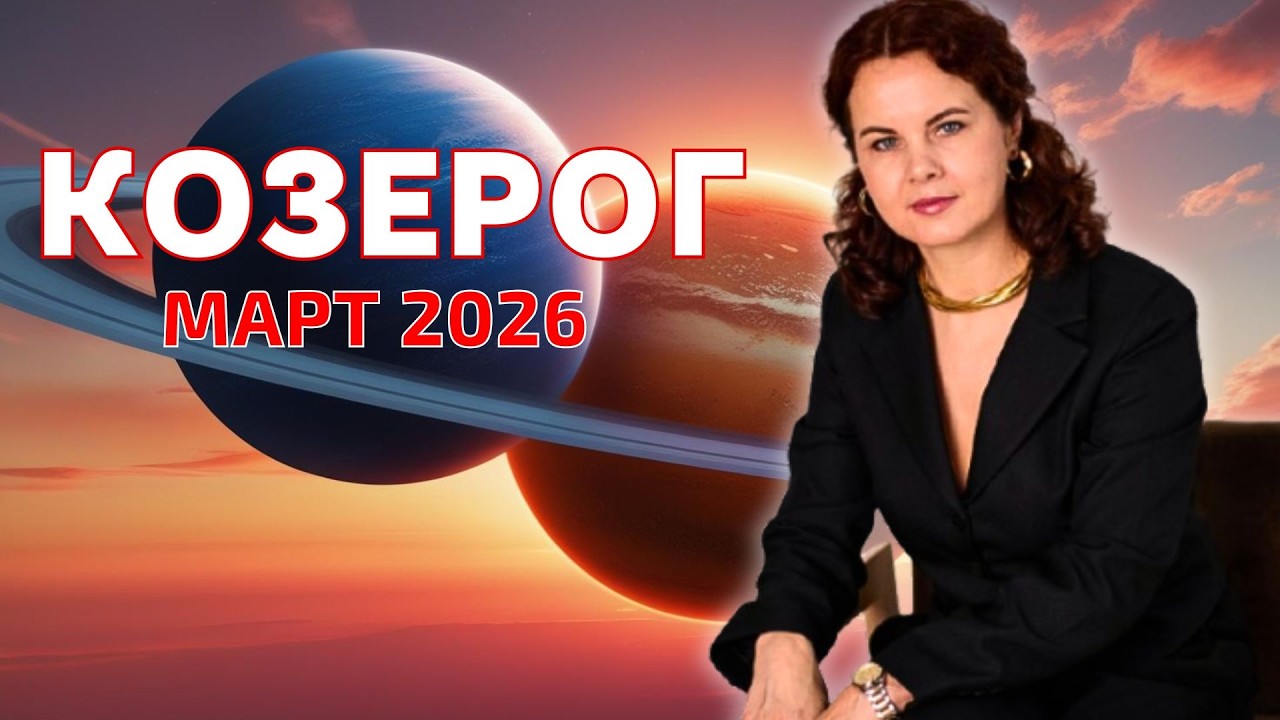 КОЗЕРОГ - ГОРОСКОП НА МАРТ 2026г. от МАРИНЫ ЯРОШУК