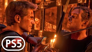 (PS5) Uncharted 4 Playstation 5 Final Boss Fight - Nathan vs Rafe 4K HDR 60FPS