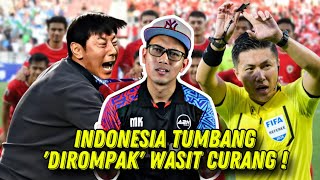 AFC U23 : Indonesia Tewas 'DIROMPAK' Wasit Curang ! | Red card Rizky Ridho salah VAR !