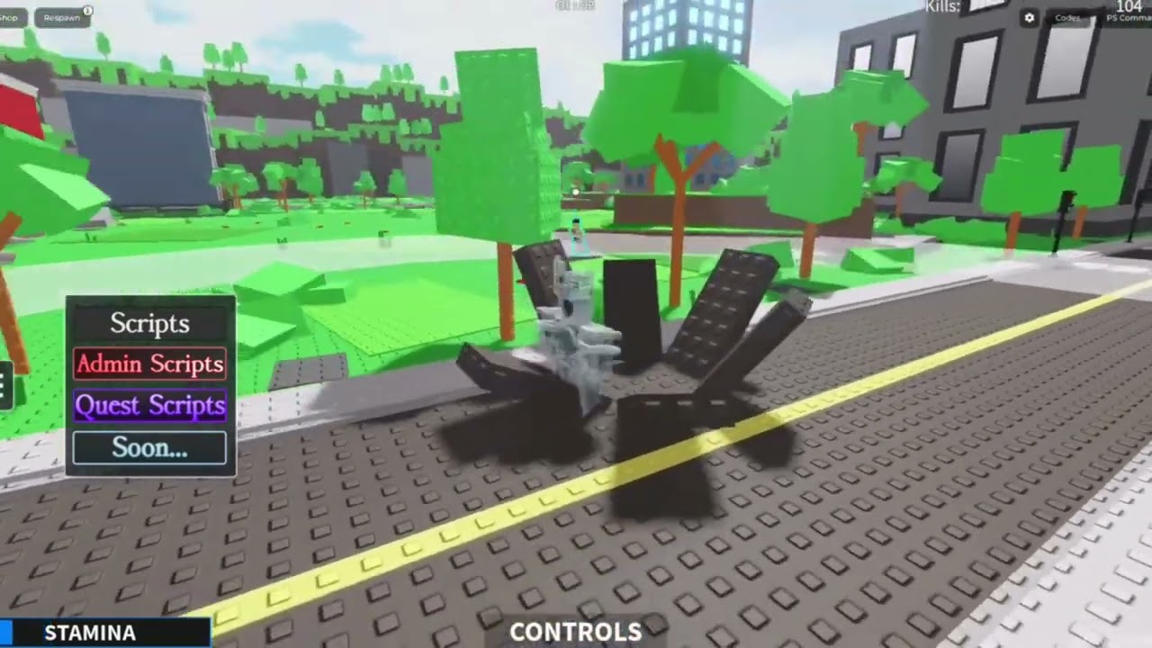 Goofing around as Minos Prime in Roblox