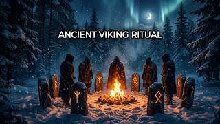 Viking Ritual Fire 🔥 Ancient Nordic Tribal Ambient Music for Deep Relaxation &amp; Focus