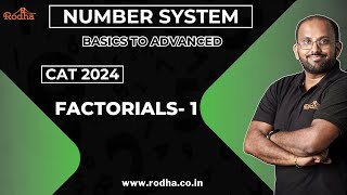 Factorials 1||  Number Systems || Quantitative Aptitude || CAT Preparation 2021