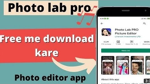 how to free download photo lab pro all features unlocked / photo lab pro edit  photo