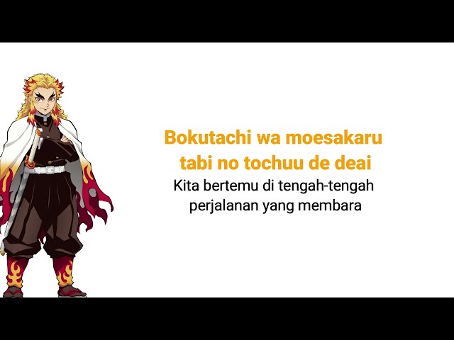 Kimetsu no Yaiba Mugen Train Ending [LiSA - Homura] Lirik & Terjemahan class=