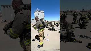 Las Cruces Fire Department Academy 37 Bunker Drills #fire #firefighter #firedepartment #cadetlife