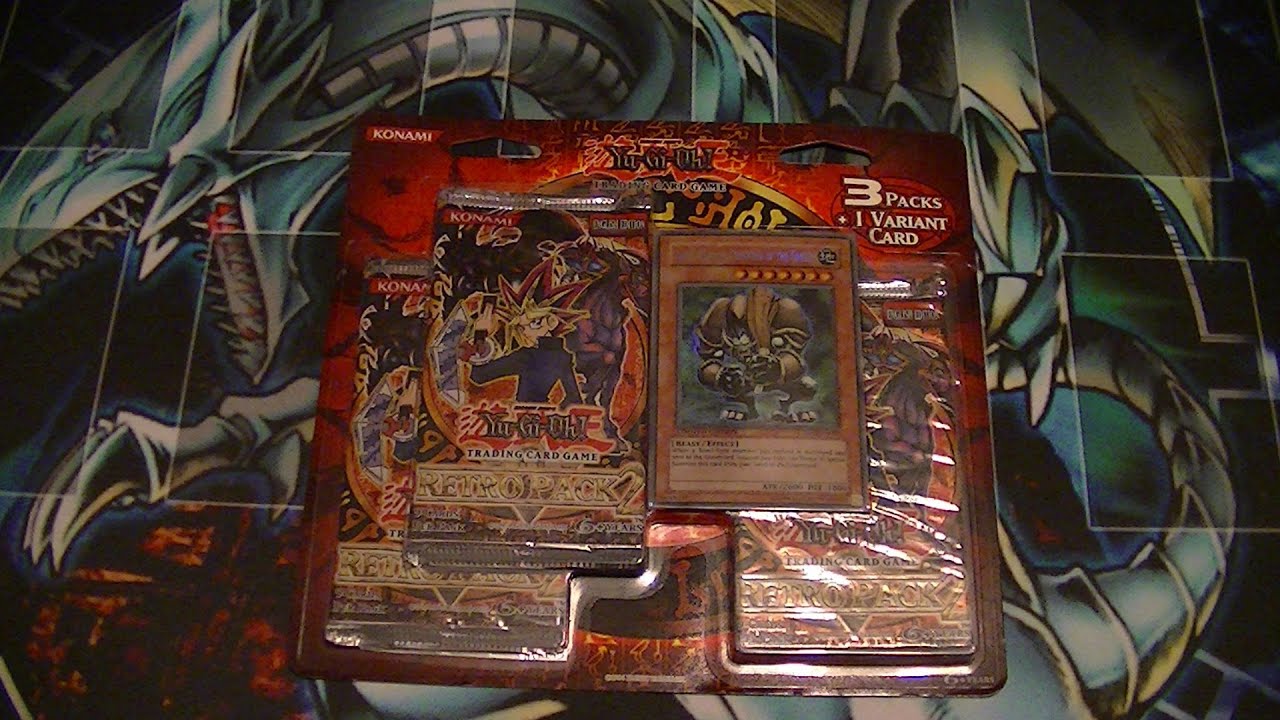 Unboxing YuGiOh! Retro Pack 2 Special Edition Blister Pack YouTube