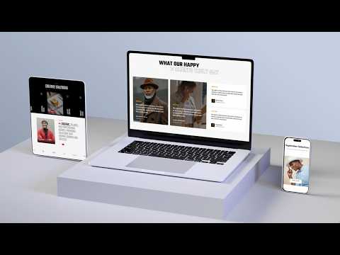 Web Development Presentation - After Effects Template