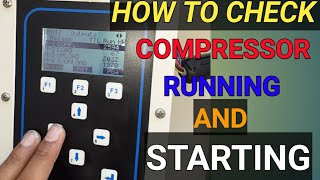 How to check running and starting #petra chiller mcs controler