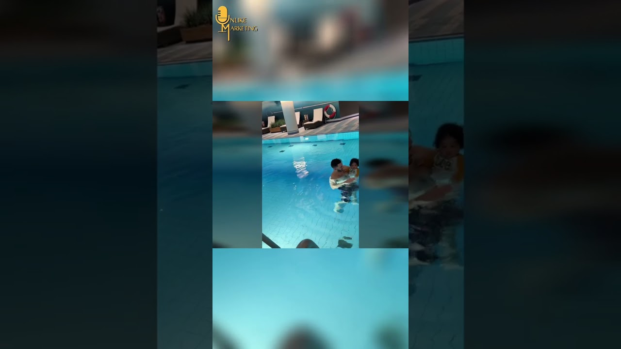 Luigi's First Time Swimming! 💧✨💖