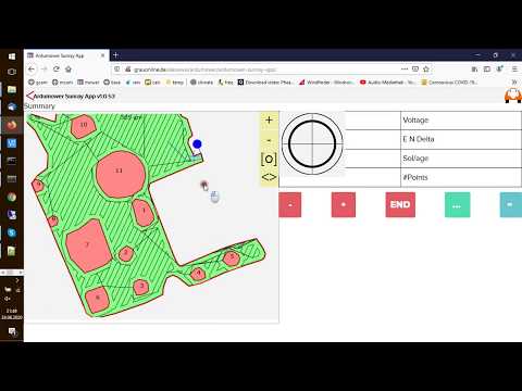 Ardumower RTK - mow pattern (rings and lines), pattern angle and mowing offset