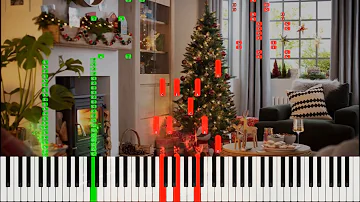 It's Beginning To Look A Lot Like Christmas | Perry Como Version | Piano Synthesia