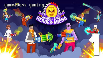 Ragdoll Rage: Heroes Arena (HeroCraft Ltd.) Android  Gameplay Walkthrough Part 1
