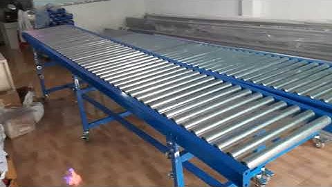Băng tải con lăn tự do | Băng tải con lăn